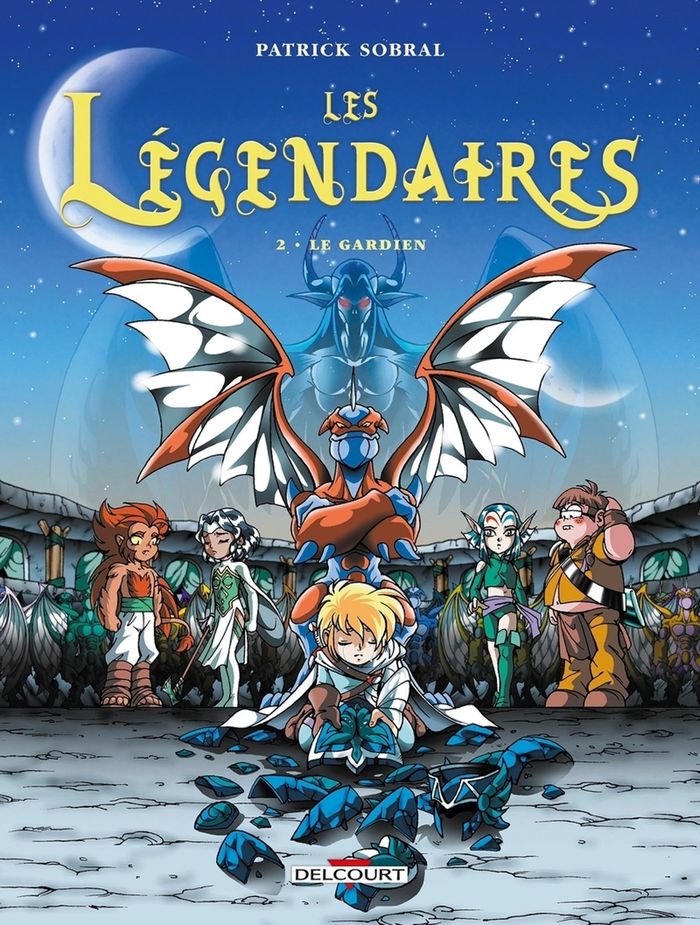 Couverture du livre « LES LEGENDAIRES N02 » de Patrick Sobral, librairie Les Contes Infusés à Corte