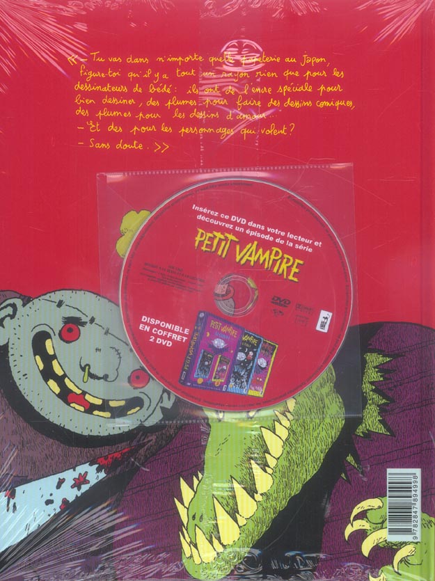 Quatrième de couverture de « PETIT VAMPIRE T07 ET REVE DE TOKYO - VOL07 »
