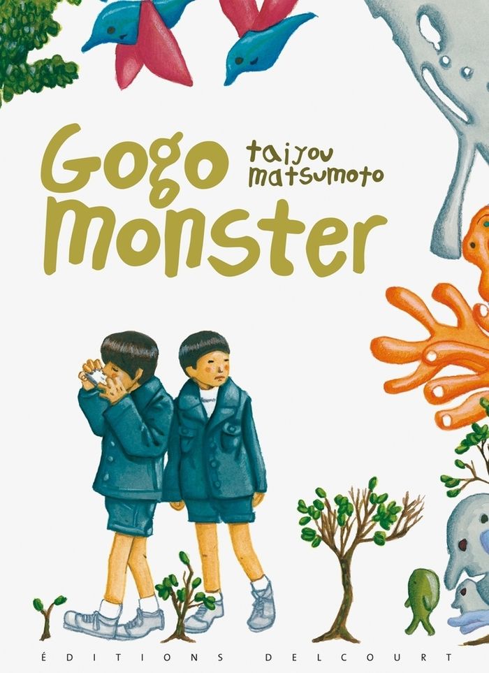 Couverture du livre « GOGO MONSTER - VOL01 » de Taiyo Matsumoto, librairie Les Contes Infusés à Corte