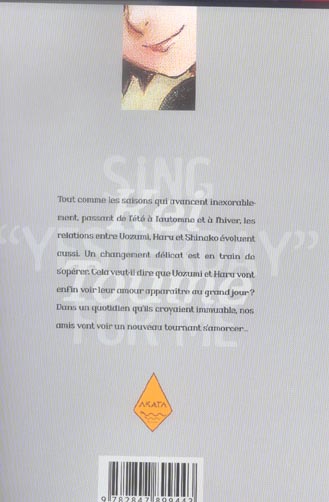 Quatrième de couverture de « SING "YESTERDAY" FOR ME T04 »
