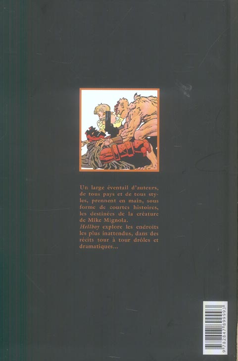 Quatrième de couverture de « HELLBOY HISTOIRES BIZARRES T02 VOLUME 2 »