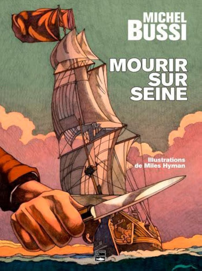 Couverture du livre « Mourir sur Seine », librairie Les Contes Infusés à Corte