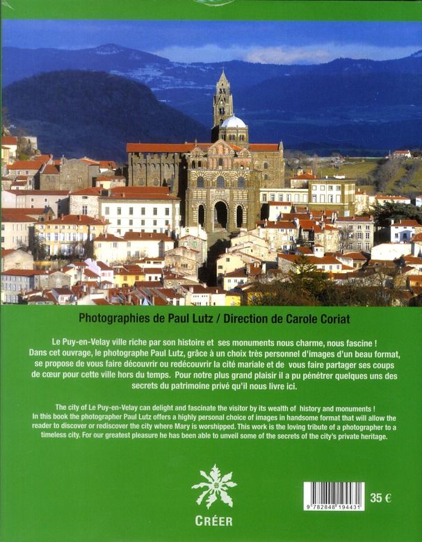 Quatrième de couverture de « LE PUY-EN-VELAY, VILLE D'ART D'HISTOIRE ET DE SECRETS »