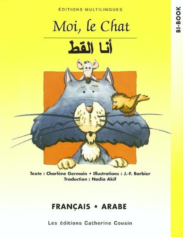 Couverture du livre « MOI, LE CHAT » de Charlene Germain, librairie Les Contes Infusés à Corte