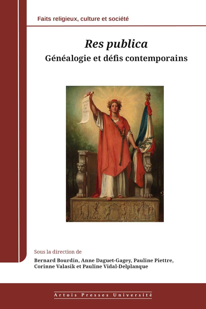 Couverture du livre « Res publica : généalogie et défis contemporains » de Bernard Bourdin, librairie Les Contes Infusés à Corte