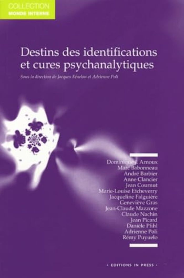 Couverture du livre « DESTINS DES IDENTIFICATIONS ET CURES PSYCHANALYTIQUES » de Xxx, librairie Les Contes Infusés à Corte