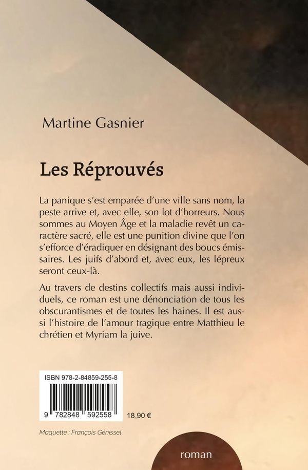 Quatrième de couverture de « LES REPROUVES »