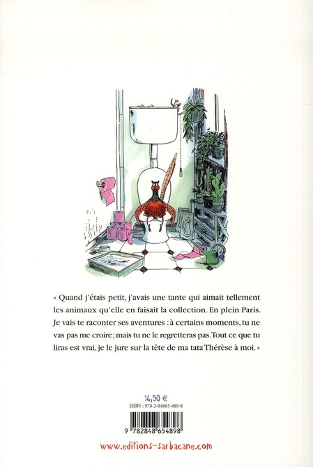 Quatrième de couverture de « MA TATA THERESE »