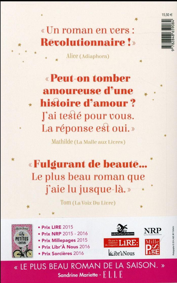 Quatrième de couverture de « Songe à la douceur »