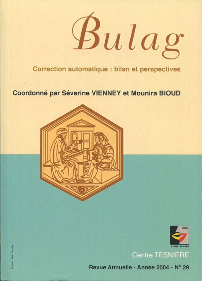 Couverture du livre « BULAG, N 29/2004 », librairie Les Contes Infusés à Corte