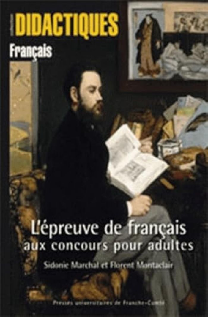 Couverture du livre « EPREUVE DE FRANCAIS AUX CONCOURS POUR ADULTES » de Marchal/montaclair, librairie Les Contes Infusés à Corte