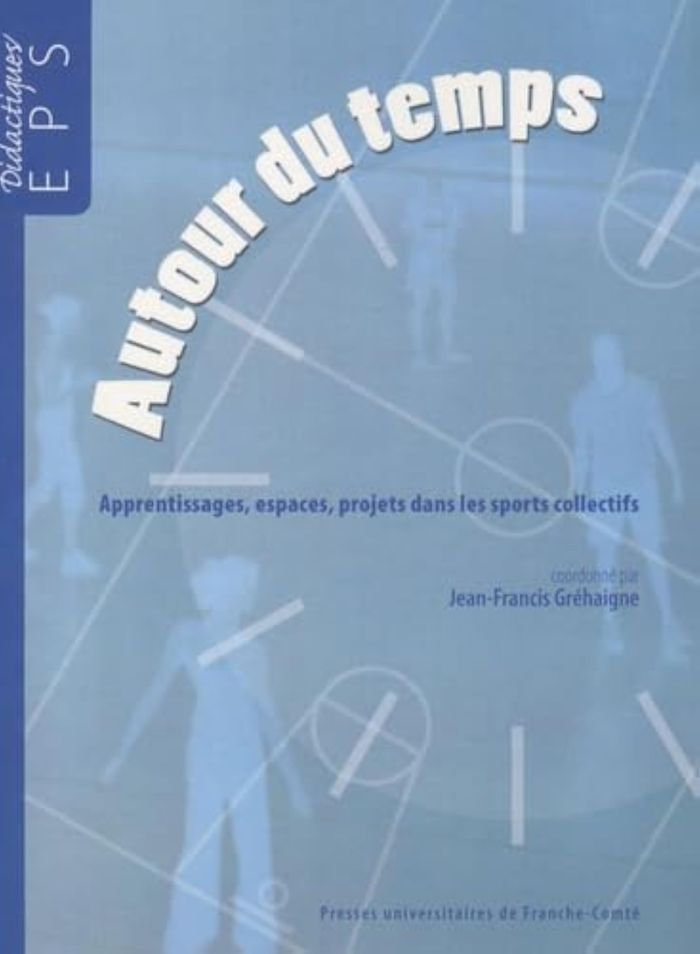 Couverture du livre « AUTOUR DU TEMPS » de J-F. Grehaigne, librairie Les Contes Infusés à Corte