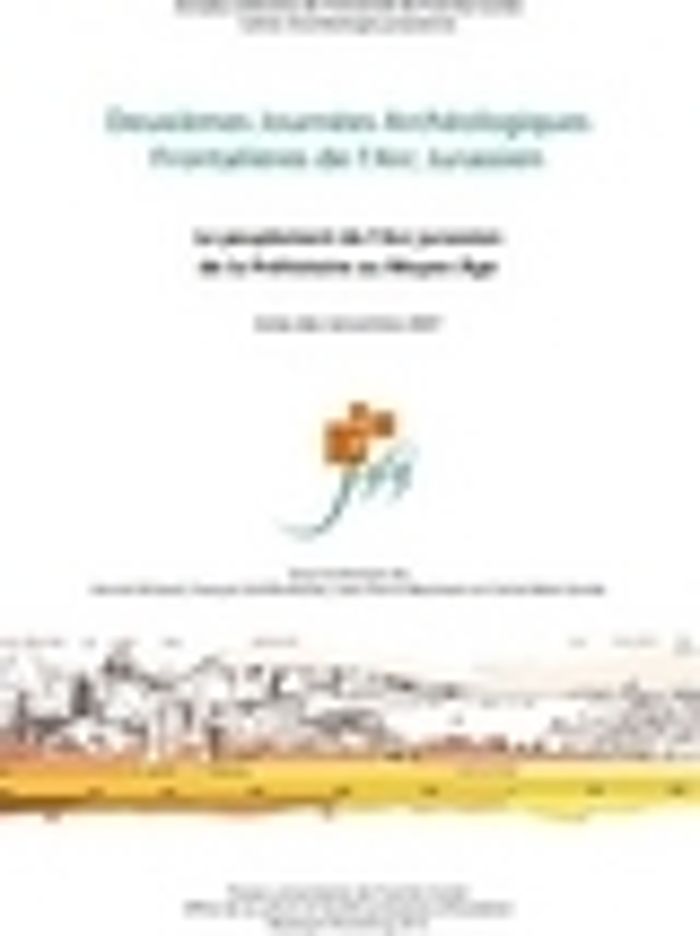 Couverture du livre « DEUXIEMES JOURNEES ARCHEOLOGIQUES FRONTALIERES DE L'ARC JURASSIEN - LE PEUPLEMENT DE L'ARC JURASSIEN » de Cecile Belet-Gonda, librairie Les Contes Infusés à Corte