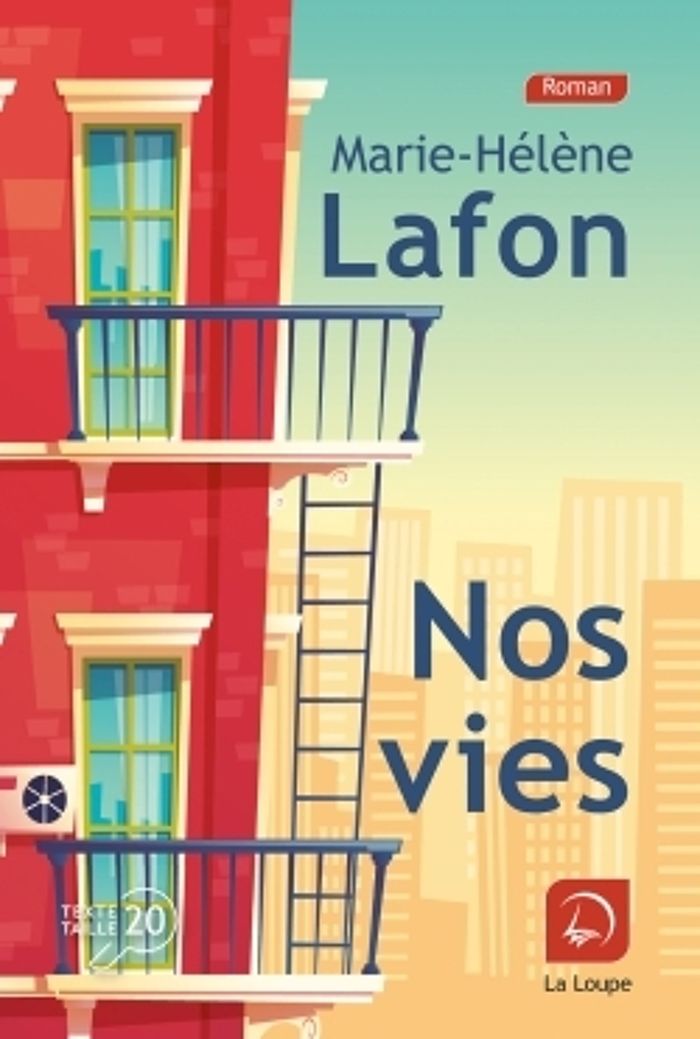 Couverture du livre « Nos vies » de Marie-Hélène Lafon, librairie Les Contes Infusés à Corte