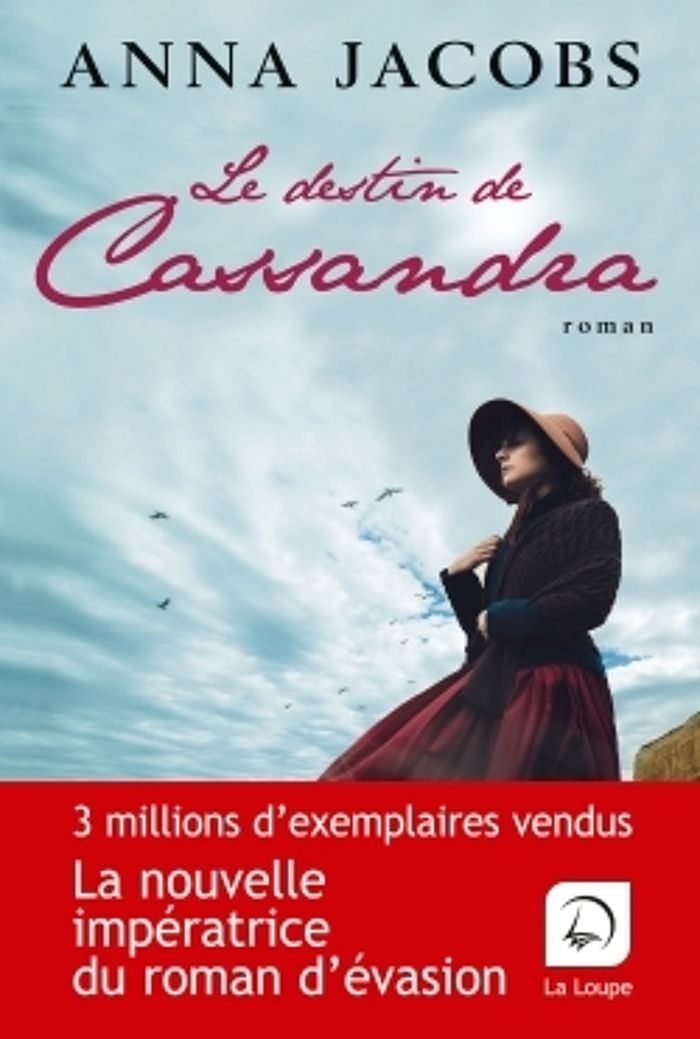 Couverture du livre « Le destin de Cassandra » de Anna Jacobs, librairie Les Contes Infusés à Corte