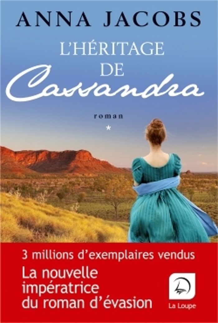 Couverture du livre « L'héritage de Cassandra » de Anna Jacobs, librairie Les Contes Infusés à Corte