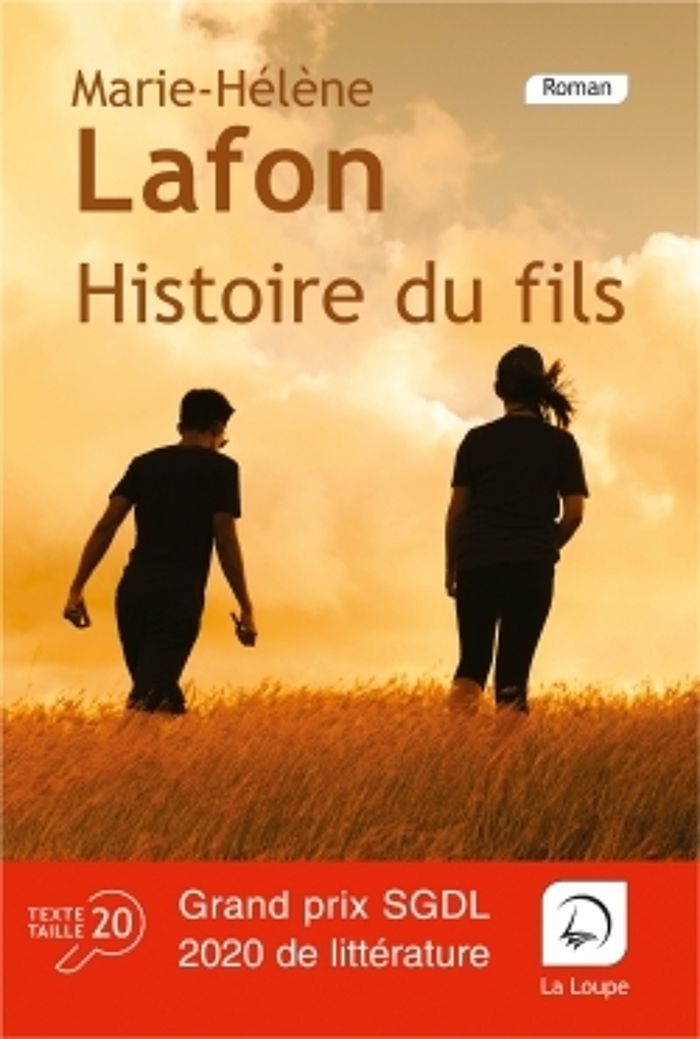 Couverture du livre « Histoire du fils » de Marie-Hélène Lafon, librairie Les Contes Infusés à Corte