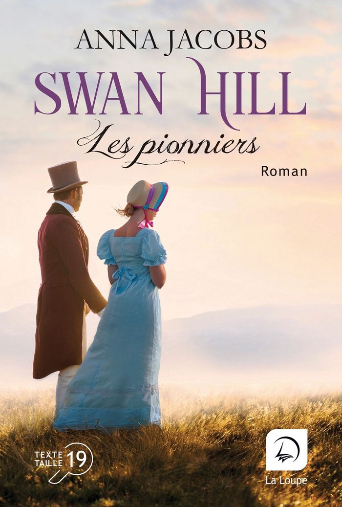 Couverture du livre « Les pionniers » de Anna Jacobs, librairie Les Contes Infusés à Corte