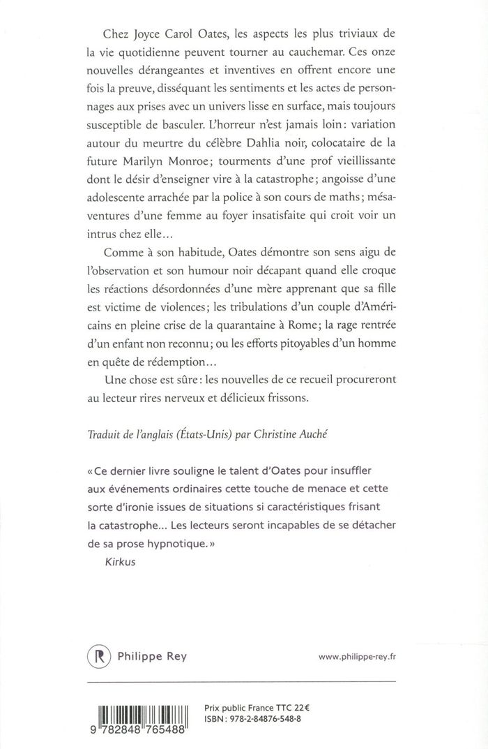 Quatrième de couverture de « Dahlia noir & Rose blanche : nouvelles »