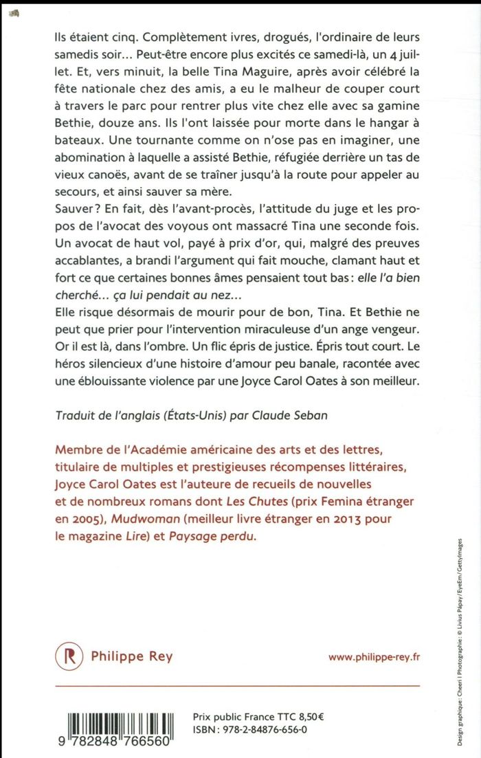 Quatrième de couverture de « Viol : une histoire d'amour »