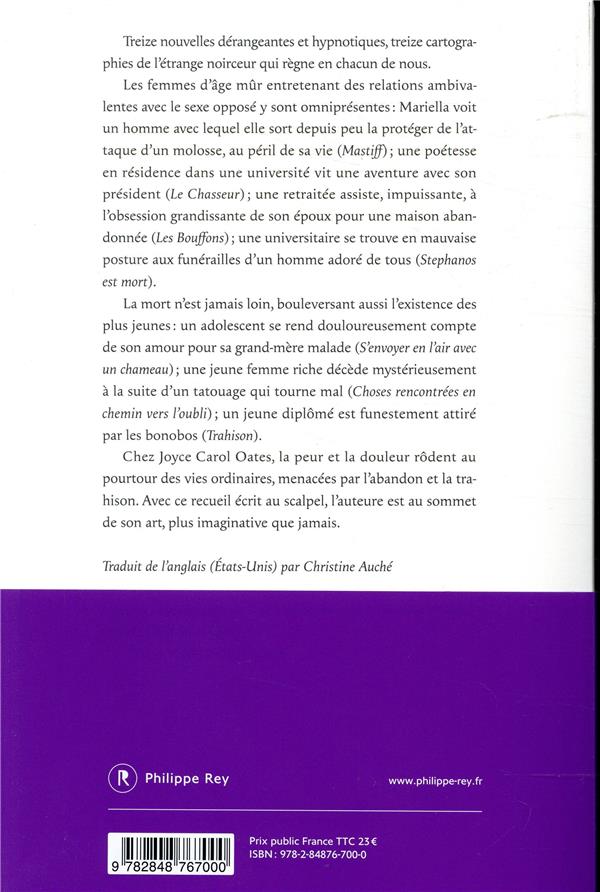 Quatrième de couverture de « Trahison : nouvelles »