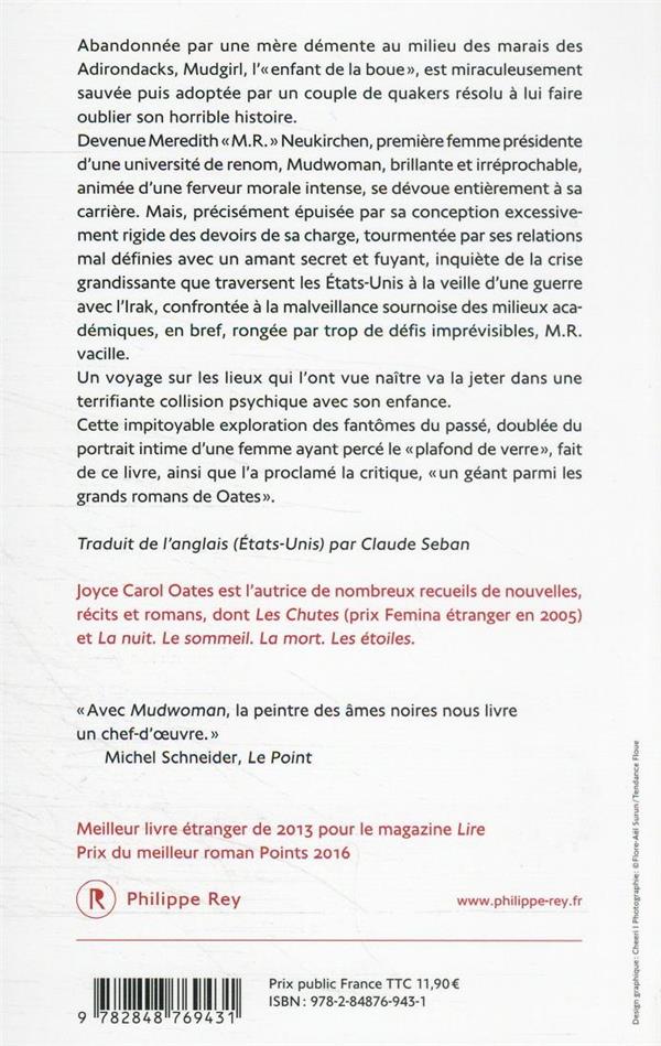 Quatrième de couverture de « Mudwoman : roman »
