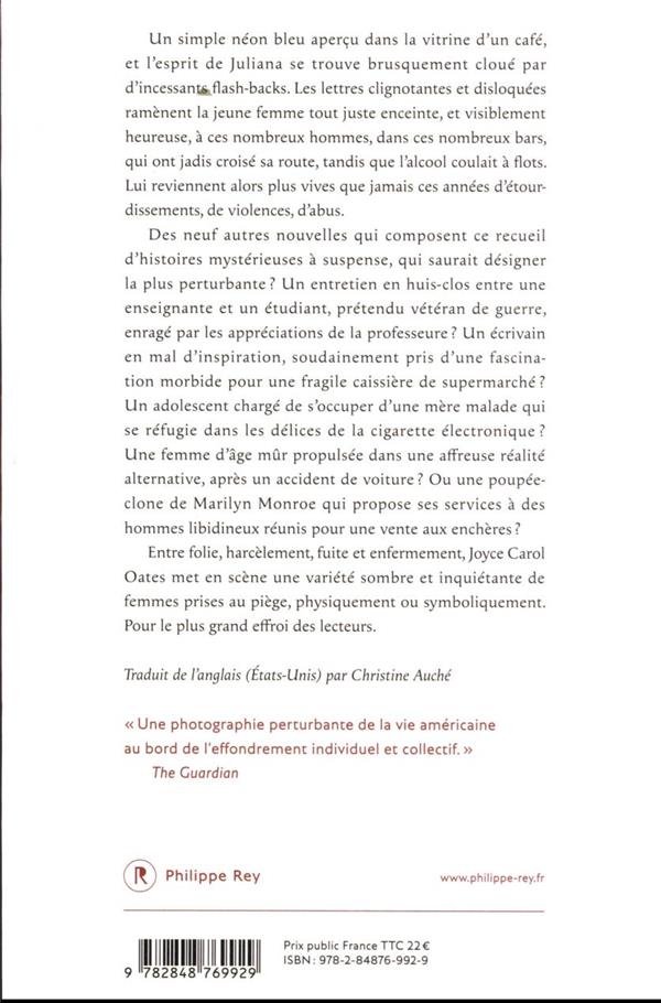 Quatrième de couverture de « Nuit, néon : récits mystérieux à suspense »