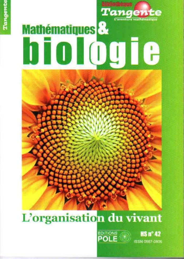 Couverture du livre « MATHEMATIQUES ET BIOLOGIE » de La Direction De Sous, librairie Les Contes Infusés à Corte