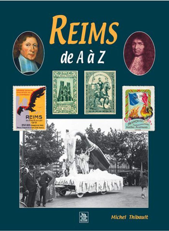 Couverture du livre « REIMS DE A A Z » de Xxx, librairie Les Contes Infusés à Corte
