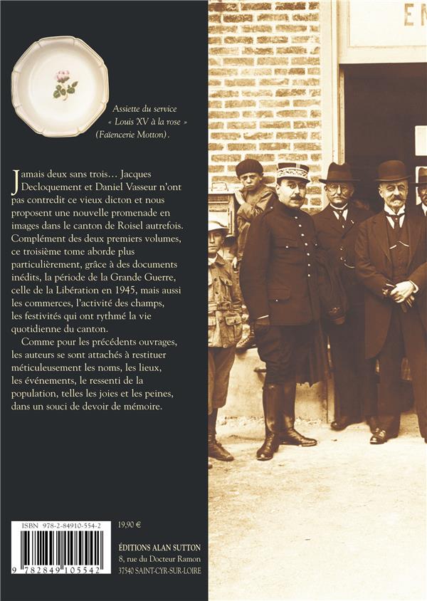 Quatrième de couverture de « ROISEL ET SON CANTON - TOME III - VOL03 »