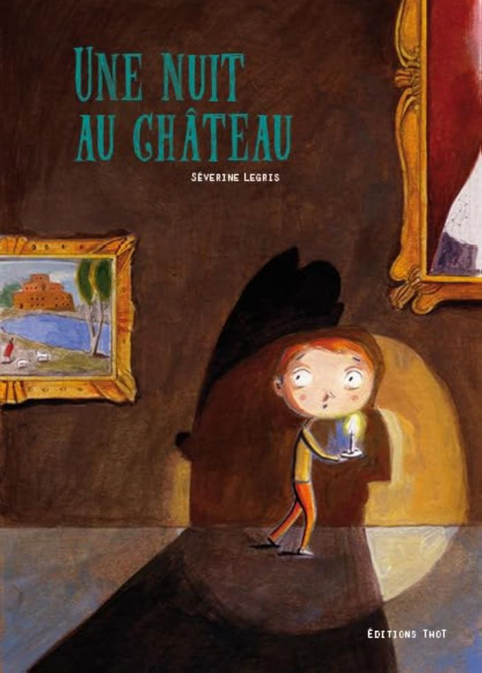 Couverture du livre « UNE NUIT AU CHATEAU » de Severine Legris, librairie Les Contes Infusés à Corte
