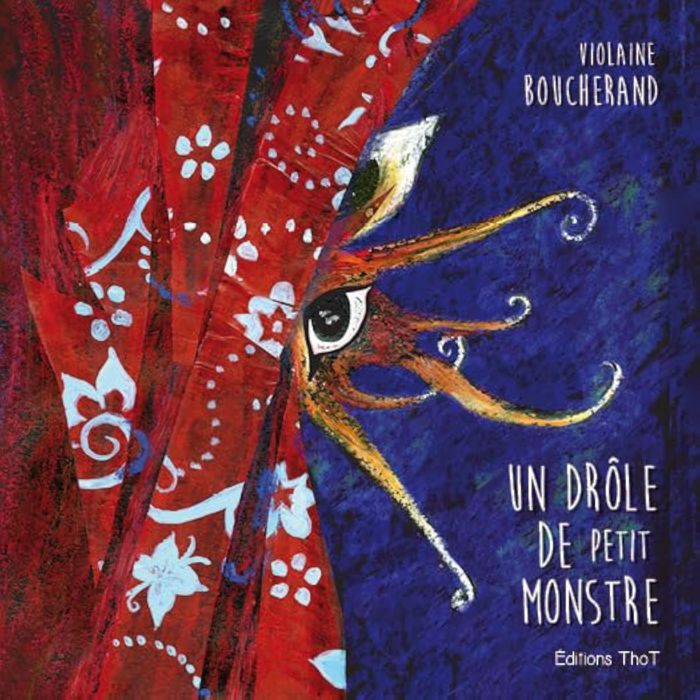 Couverture du livre « UN DROLE DE PETIT MONSTRE » de Violaine Boucherand, librairie Les Contes Infusés à Corte