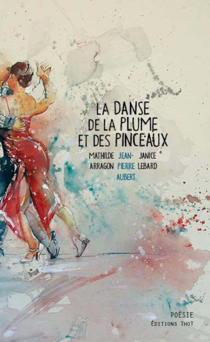 Couverture du livre « LA DANSE DE LA PLUME ET DES PINCEAUX » de Jean-Pierre Aubert, librairie Les Contes Infusés à Corte