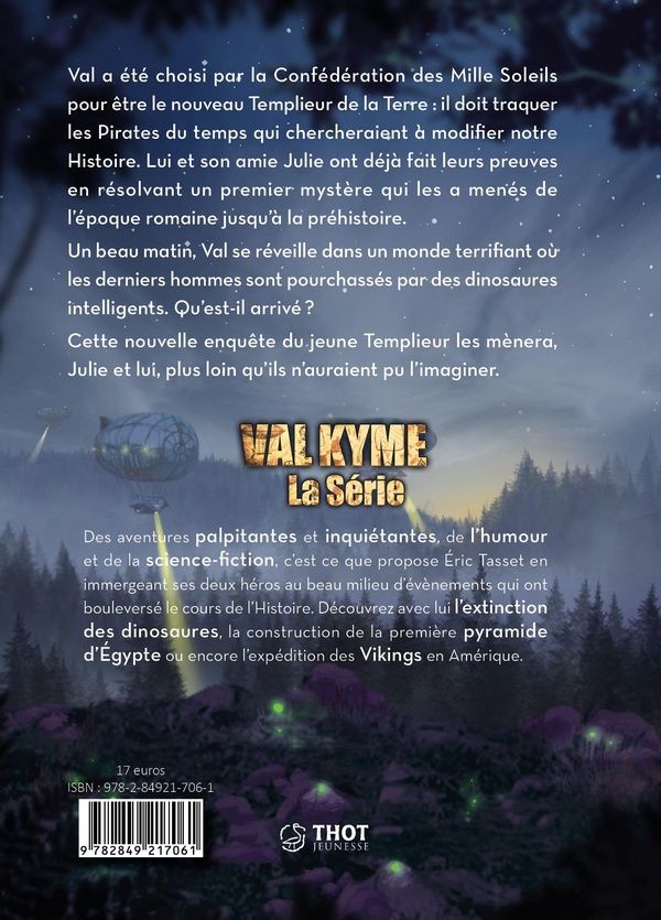 Quatrième de couverture de « La revanche des dinosaures »