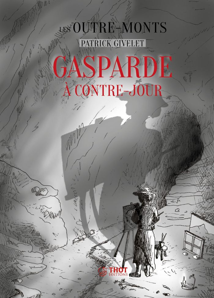 Couverture du livre « Gasparde à contre-jour », librairie Les Contes Infusés à Corte