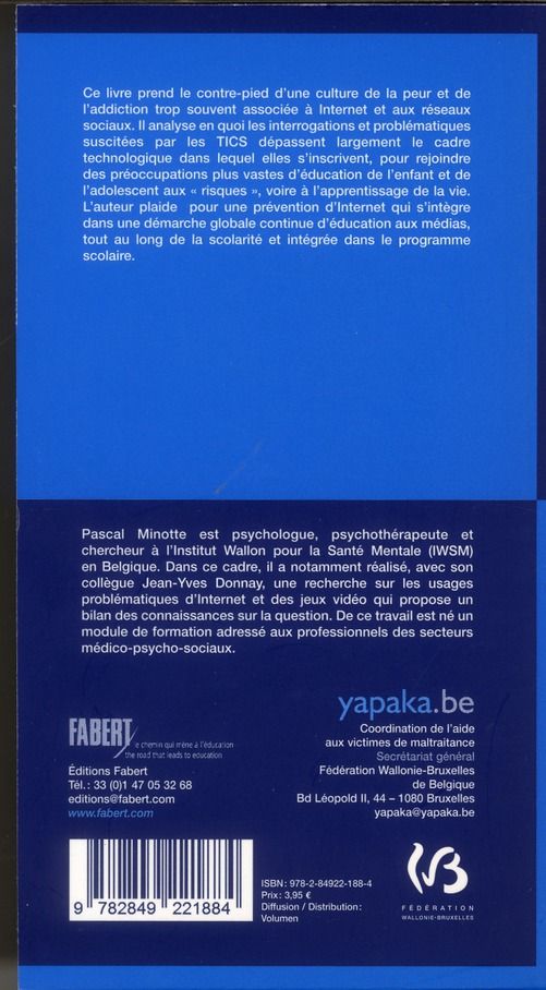 Quatrième de couverture de « QUI A PEUR DU GRAND MECHANT WEB ? »