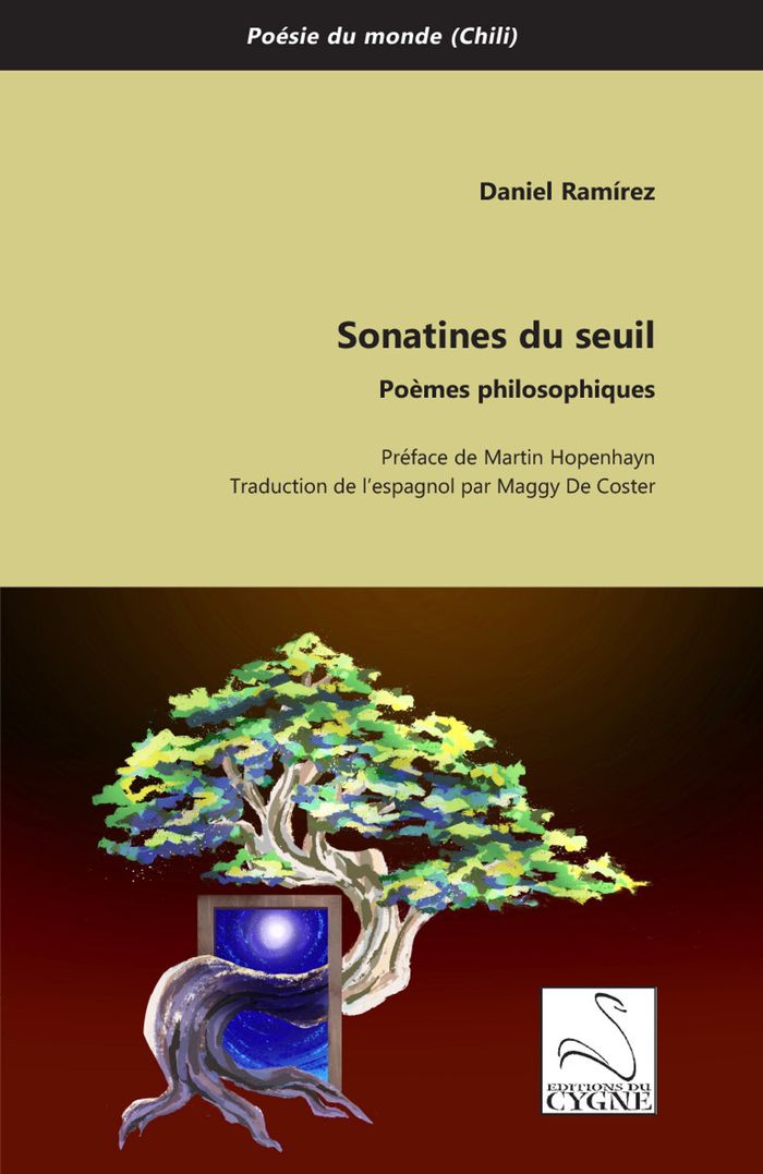 Couverture du livre « Sonatines du seuil : poèmes philosophiques » de Daniel Ramirez Ibanez, librairie Les Contes Infusés à Corte