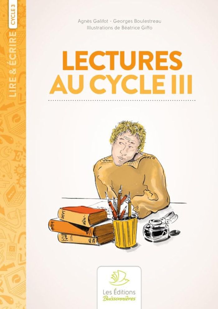 Couverture du livre « LECTURES AU CYCLE 3 » de Agnes Galifot, librairie Les Contes Infusés à Corte
