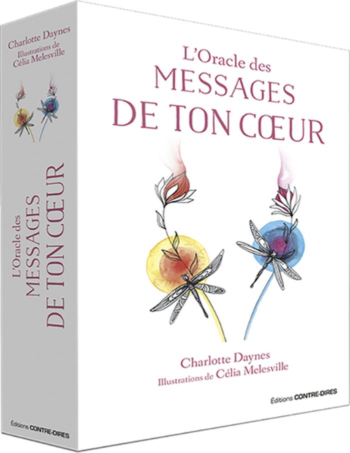 Couverture du livre « L'ORACLE DES MESSAGES DE TON COEUR », librairie Les Contes Infusés à Corte