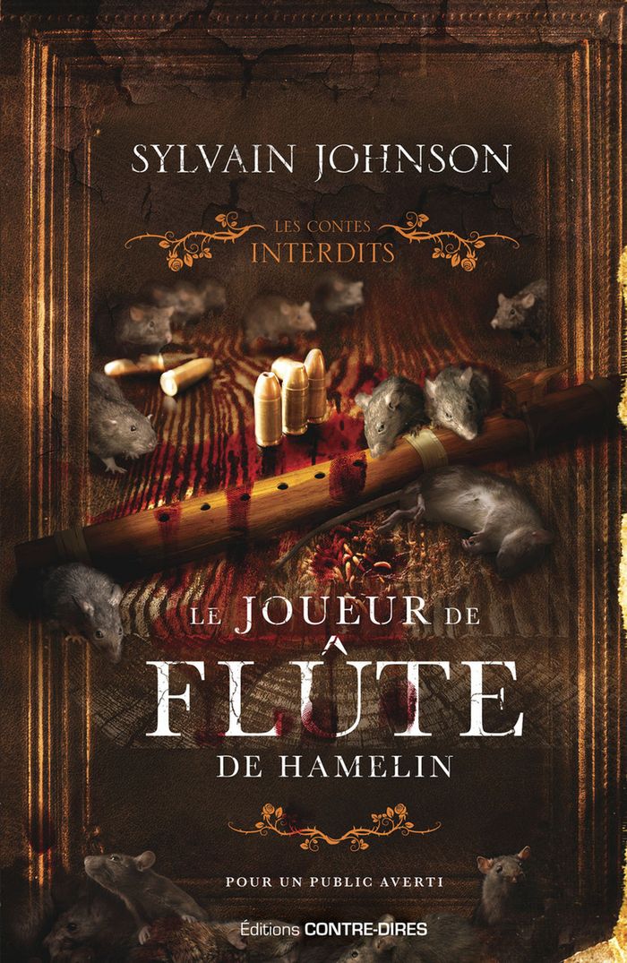 Couverture du livre « Le joueur de flûte de Hamelin » de Sylvain Johnson, librairie Les Contes Infusés à Corte