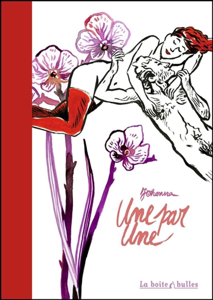 Couverture du livre « UNE PAR UNE » de Johanna, librairie Les Contes Infusés à Corte