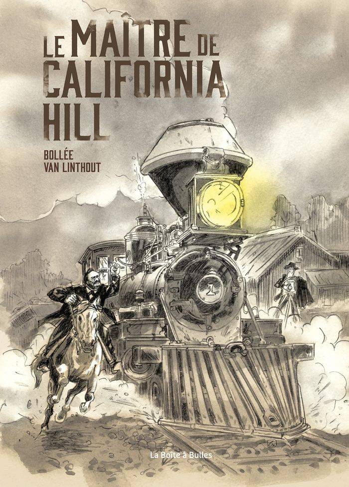 Couverture du livre « Le maître de California Hill » de Laurent-Frédéric Bollée, librairie Les Contes Infusés à Corte
