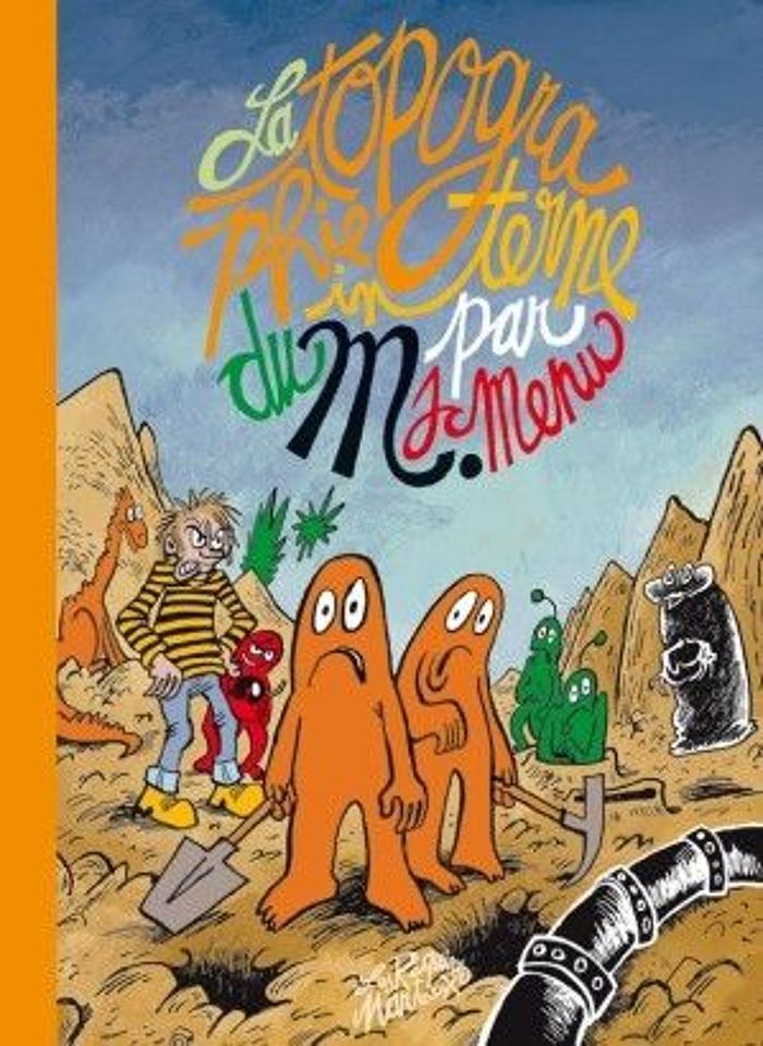 Couverture du livre « LA TOPOGRAPHIE INTERNE DU M » de Jean-Christophe Menu, librairie Les Contes Infusés à Corte