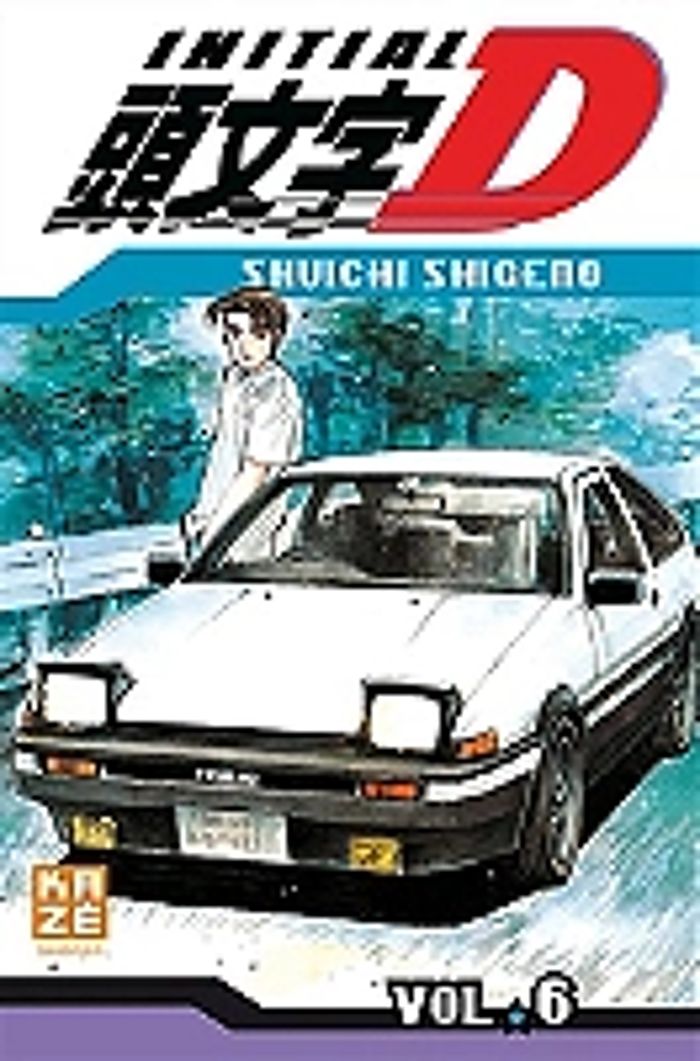 Couverture du livre « INITIAL D T06 », librairie Les Contes Infusés à Corte
