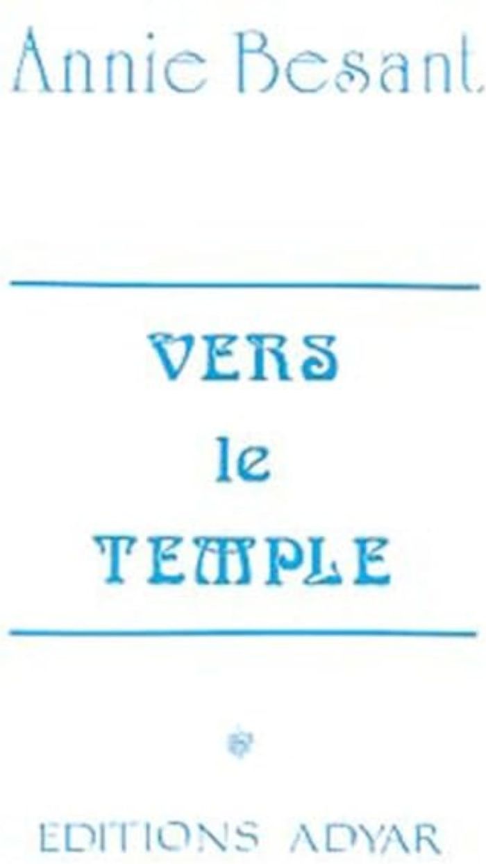 Couverture du livre « VERS LE TEMPLE », librairie Les Contes Infusés à Corte