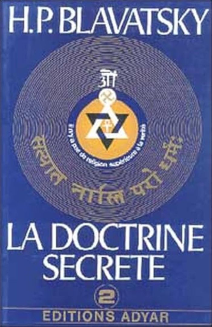 Couverture du livre « DOCTRINE SECRETE - T.2 EVOL. SYMBOLISME » de Blavatsky H P., librairie Les Contes Infusés à Corte