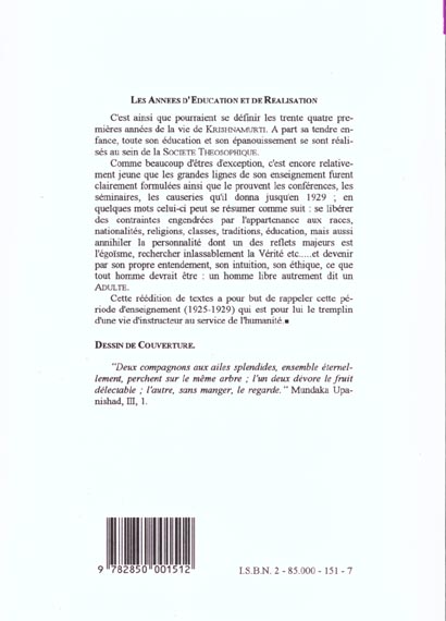 Quatrième de couverture de « DE QUELLE AUTORITE. QUI APPORTE LA VERITE ? »
