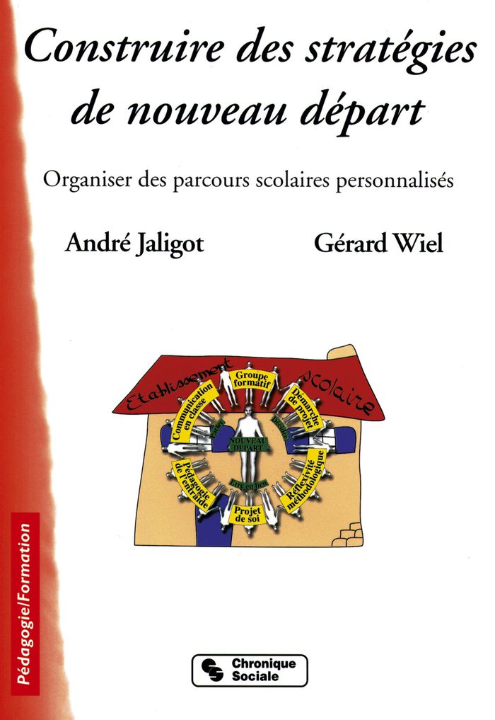 Couverture du livre « CONSTRUIRE DES STRATEGIES DE NOUVEAU DEPART -ECOLE,COLLEGE » de Jaligot, Wiel, librairie Les Contes Infusés à Corte
