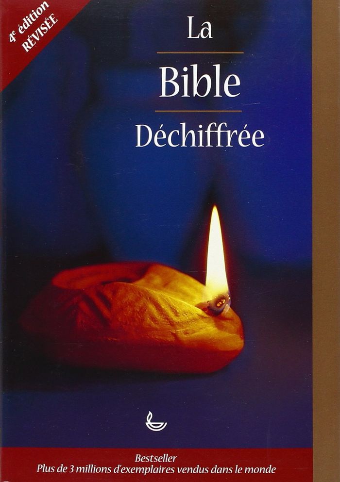 Couverture du livre « BIBLE DECHIFFREE (SOUPLE, 4 REVISION) » de Alexander, librairie Les Contes Infusés à Corte