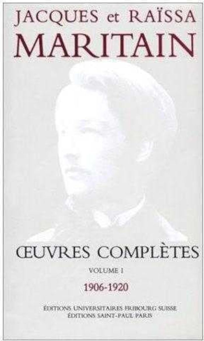 Couverture du livre « OEUVRES COMPLETES MARITAIN I » de Maritain, librairie Les Contes Infusés à Corte
